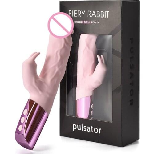 Rabbit Vibrator Realistic Dildo Penetration Fidget Sex Toys For Women Masturbator Prostata Vagina Massager Clitoris Stimulator