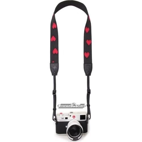 SLR camera strap simple style micro single love camera lanyard Polaroid camera strap embroidery new