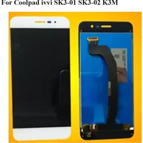 For Coolpad ivvi SK3-01 SK3-02 K3M LCD Screen 100% Original LCD Display +Touch Screen Assembly Replacement SK3 01 02 K3 M