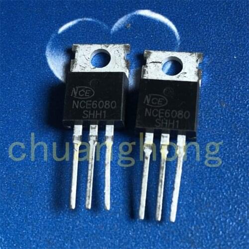 1pcs/lot Power triode NCE6080 original packing new field effect transistor MOS triode TO-220