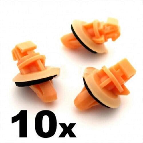 10x Lower Side Moulding Clips & Wheel Arch Trim Clips For Toyota Land Cruiser Prado