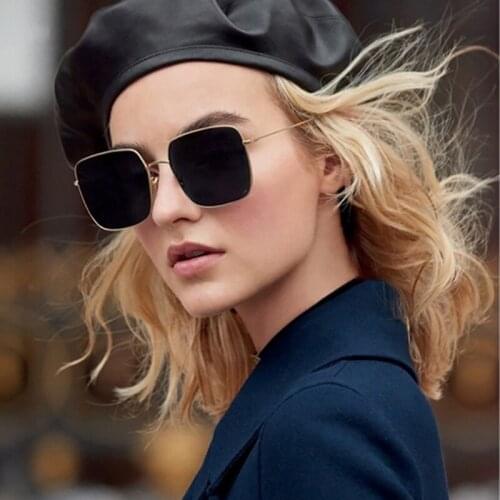 2021 sunglasses women ladies luxury square retro metal retro sunglasses uv400 sunglasses