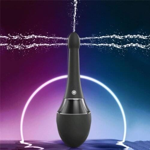Anal Vagina Automatic Cleaner Enema Cleaning Container Douche Enema Bulb Women Men Health Hygiene Tool Anal Shower Vibrator toy
