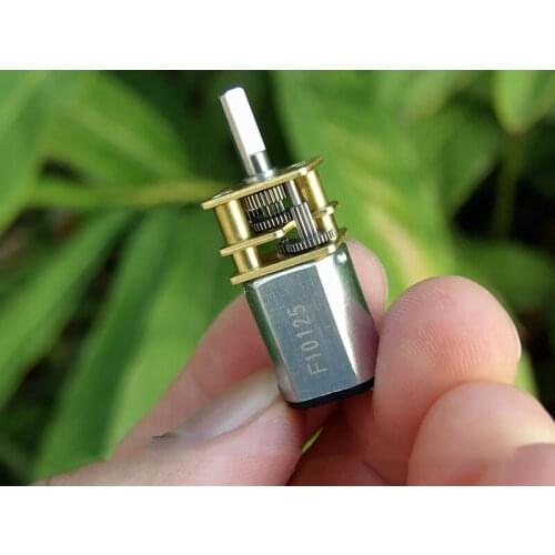 Free Shipping 2 pcs DC3V 145rpm GA12-N20 miniature permanent magnet gear motor for smart cars/electronic locks/power tools/DIY