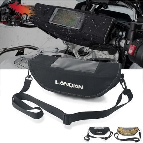 Motorcycle Phone Holder Handlebar Bag Waterproof Travel Bag storage Tool Box For BMW R100 R/S/T Mystic R 100 CS/GS PD R 100 R/RS