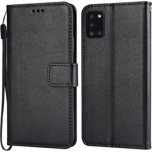 Flip Leather Case for Samsung Galaxy A31 A315 A315F SM-A315F 6.4'' Vintage Wallet Phone Case for Galaxy A31 a31 Funda Cover