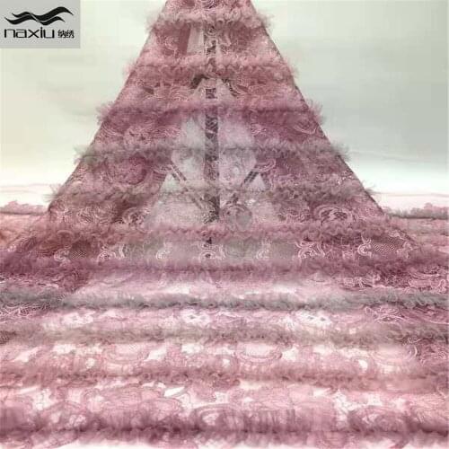 Madison Luxury 3D Flowers Fabric with Onion Embroidery French Tulle Mesh Lace African Nigerian Net Lace for Wedding Dress