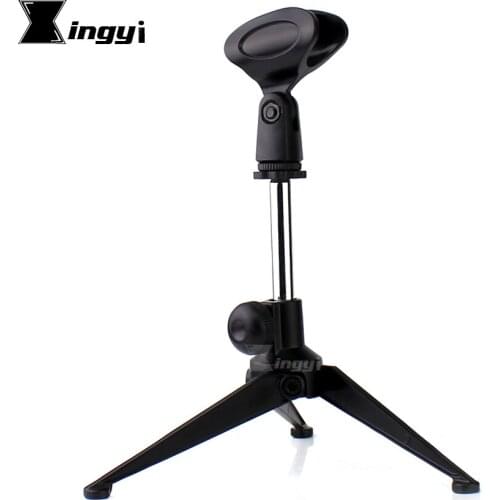 Metal Desktop Handheld Microphone Stand Tripod Table Desk Clip Clamp Mic Holder Mount Shock For Neumann SM 69 23 Studio Youtube