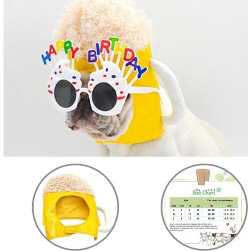 Soft Texture Good-looking Puppy Kitten Bear Mug Headwear Lightweight Pet Hat Warm for Halloween