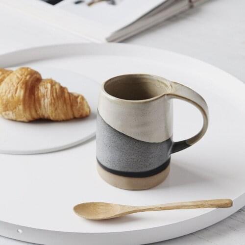 Coffee cup set mugs coffee cups kawaii cups Japanese handmade personalized ceramic coffee tea cup kitchen office milk cup