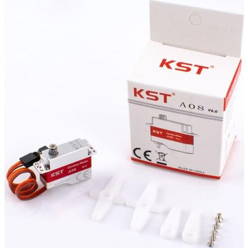 New KST A08 V6.0 3.2kg Coreless Metal Gear HV Servo Drone UAV RC Car Boat Robot Helicopter RC Toys Glider DLG Hardened Steel