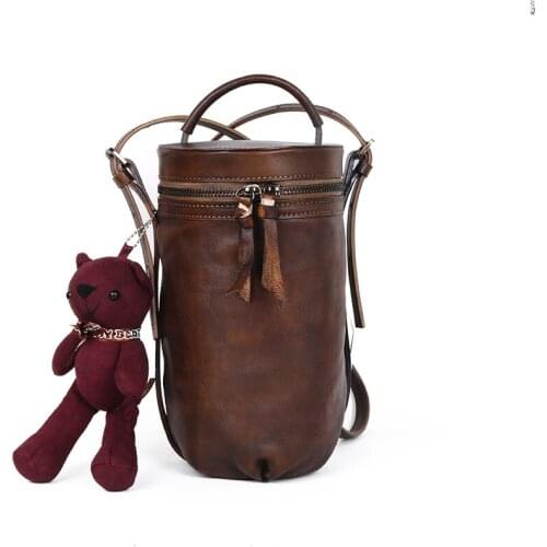 Casual Shoulder Cross Body Pack Leather Satchel Male Handbag ladies trend diagonal one-shoulder handbag