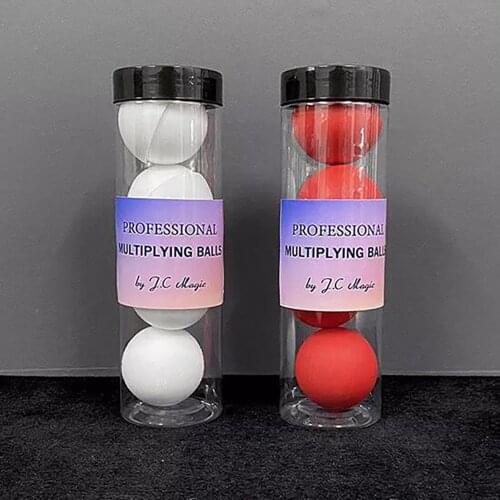 Professional Multiplying Balls by J.C Magic (44mm) Magic Tricks One to Four Balls Magician Stage Illusions Gimmicks Mentalism