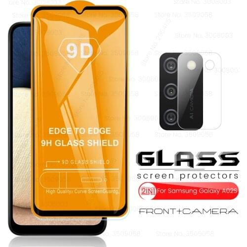 Самсунг a 02s glass 9d full cover glue tempered glass for samsung galaxy a02s sm-a025f/ds 6.5'' protective toughened guard glass