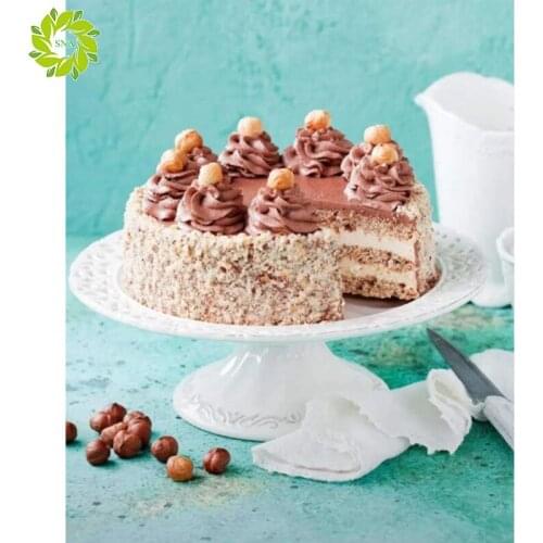 SNAFull Square Diamond Painting Cake 5D DIY Embroidery Rhinestone Picture Cross Stitch Mosaic Kitchen Wall Decoration