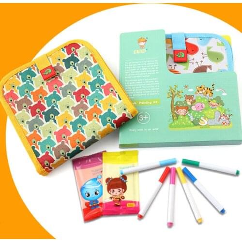 Erasable Magnetic Easy Writing Drawing Board Pad+Pen Kids Gift Doodle Toys