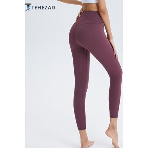 TEHEZAD 2021 Womens Sport Leggings Yoga Pants Seamless Sweatpants Female Gym Workout Clothing High-waisted Fitness Tights