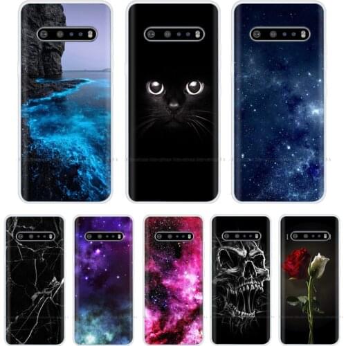 Phone Case For LG V60 ThinQ 5G Case Silicone TPU Protective Shell Cover For LG V60 V 60 ThinQ 5G Case Soft Bumper V60ThinQ Capa