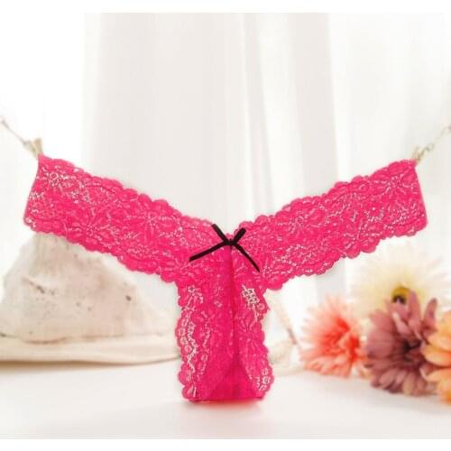 2017 S-XL Newest Women G String Sexy Underwear Lace Briefs Panties Transparent Super Thin Hollow Thongs Plus Siz 1pcs/lot dzk03