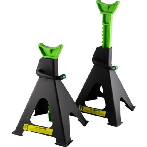 6 ton car borricks, set of 2 hoists lifting minimum height 370mm. Maximum height 610 mm TÜV approved