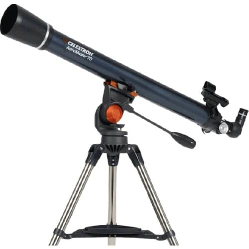Celestron 70/900 AstroMaster 70AZ Astronomical Telescope 1.25 inch adjustable steel tripod High magnification HD stargazing