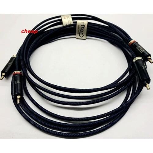 Free shipping Hi-End YTER Well Tempered Orgentun Alloy RCA Audio cable
