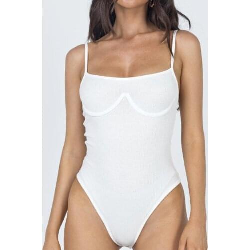 Summer outfits for women elegant bodysuit women sexy bodycon bodysuits black sleeveless tube bodysuit one piece outfit woman