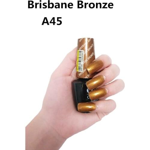 A45 Brisebane Bronze 15ml UV LED Gel Polish Vernis Permanent Lasting Shine opies Nail Art (need lamp dry)