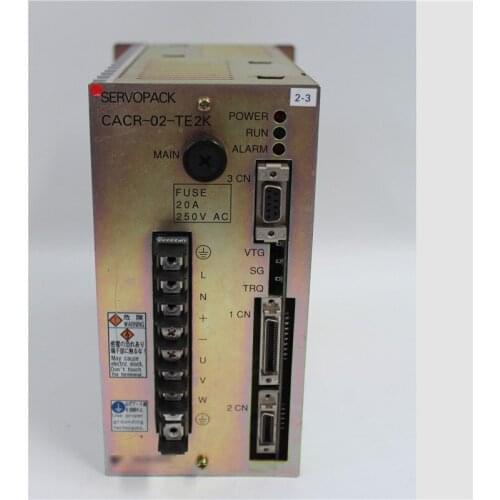 Yaskawa CACR-02-TE2K Servo Drive Used In Good Condition