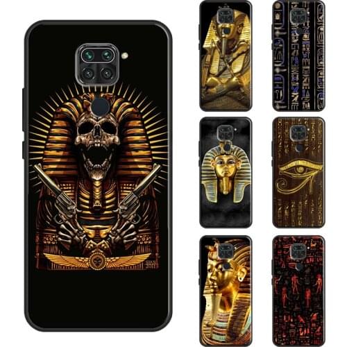 Egypt Egyptian Pharaoh Case For Xiaomi Redmi Note 10 Pro Note 8 9S 8T Note 9 Pro Coque For Redmi 9T 9C 9A 7A 8A