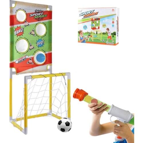 2-In-1 Child Creative Shooting Game Toy Set Outdoor Activity Target Toy Interesting Football Outdoor Entertainment Game