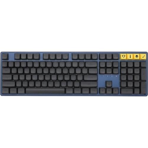 XDA V2 Profile Gentleman Dye-Subbed Keycaps For Cherry Mx Gateron Switch Mechanical Keyboard Japanese Russian Korean PBT Key Cap