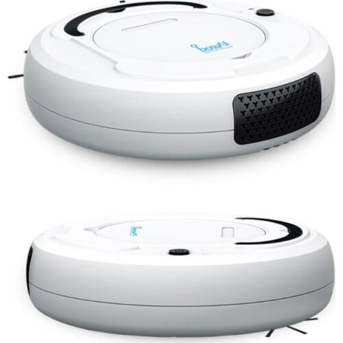 Wet/Dry Use Robot Vacuum Cleaners Strong Suction Robotic Vacuum Cleaners Super Quiet for Hardwood Floor Carpet Tile A6HB