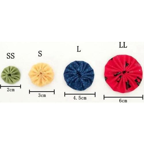Set of 4 Quick Yo-Yo Makers Flower Templates DIY for an Easy Yo-Yo Quilt