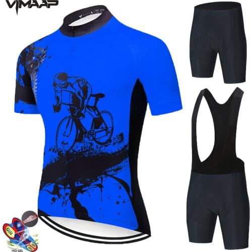 2021 New Team Cycling Jerseys Bike Wear clothes Quick-Dry 19D bib gel Sets Clothing Ropa Ciclismo uniformes Maillot Sport Wear
