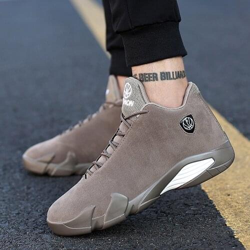 New Coming Casual Men Shoes Damping Shoes Men High Top Quality Sneakers For Men Outdoor Comfortable Male Footwear