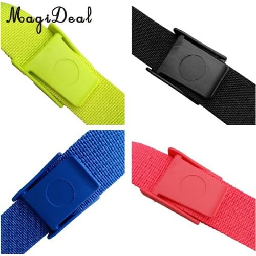 Durable Plastic Scuba Diving Snorkeling Diver Standard 2 inch / 50mm Weight Belt Buckle with 3 Slots - 4 Colors Available