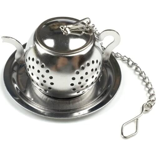 Heart House Duck Monkey Teapot Ball Bird Shell Full Shape Stainless Steel Infuser Filter Strainer Tea Ball Spoon