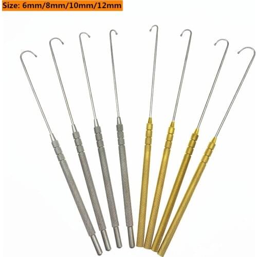 Spay Snook Hook Uterine hook Ovariectomy Hook Ovaries Uterus Removal Veterinary Instruments