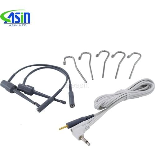 Dental Apex locator measuring wire lip hook holder dental file clips