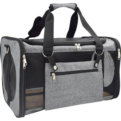 Dog Bag Cat Bag Portable Pet Handbag Dog Strap Travel Cat Back Bag Breathable Car Seat Dog Backpack