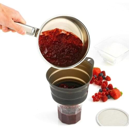 Wine Leakage Filter Funnel Kitchen Gadget Wine Filter Red Wine Filter Jam Juice Folding Funnel Specialty Tools Kitchen Tools