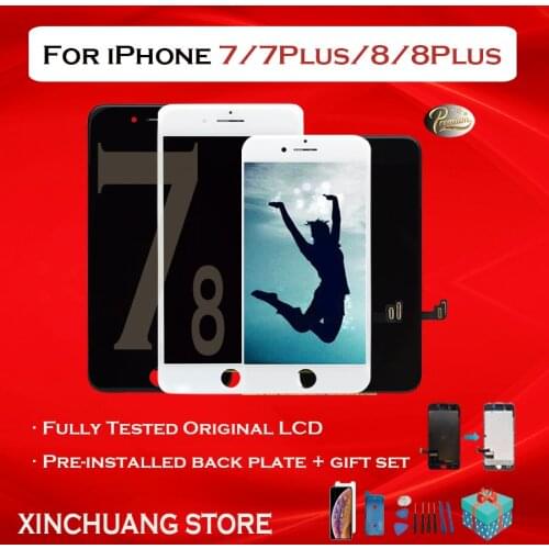 Original Quality LCD For iPhone 7 Screen Display Replacement With 3D Touch With Tools No Dead Pixel For 5 7 Plus 8 8 Plus