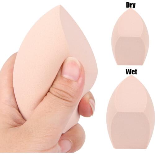 1pcs Bevel Big face Makeup Sponge Concealer Foundation Powder Cosmetic Puff Wet Dry Dual Use Soft Puff Make Up Beauty Tools
