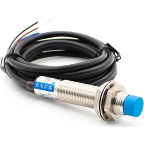 1 Pcs M12 Inductive Proximity Sensor Switches 4mm Detection PNP/NPN DC6-36V NO/NC Normally Open LJ12A3-4-Z/BY AY BX BY