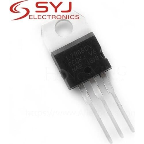 10pcs/lot L7806CV L7806 7806 TO-220 In Stock