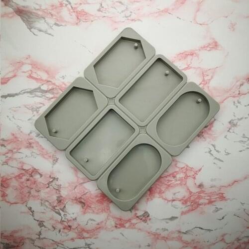 1PcsSoap Flowers Mold 6 Hole Multifunction Silicone Aromatherapy Wax Mould DIY Wax Crafts Gifts Decoration Candle Tools