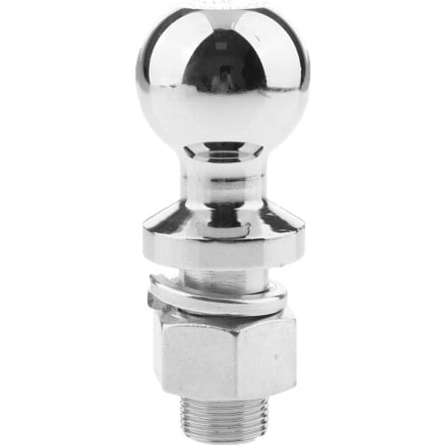 2-5/16'' Trailer Hitch Ball Load 6000lbs Ball Bumper Lawn Mower Hitch Pin Tow Ball Attachment Connector Trailer Parts