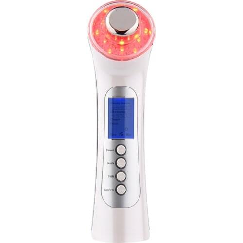 5 in 1 Ultrasonic Galvanic Photo Skin Care Instrument pdt led light therapy red light therapy led light therapy