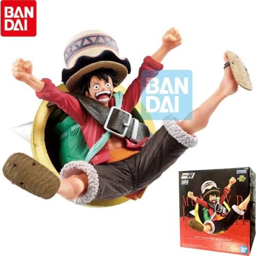 Bandai One Piece Anime Figure Banpresto ONE PIECE STAMPEDE Luffy Genuine Model Collection Decoration Children Toy